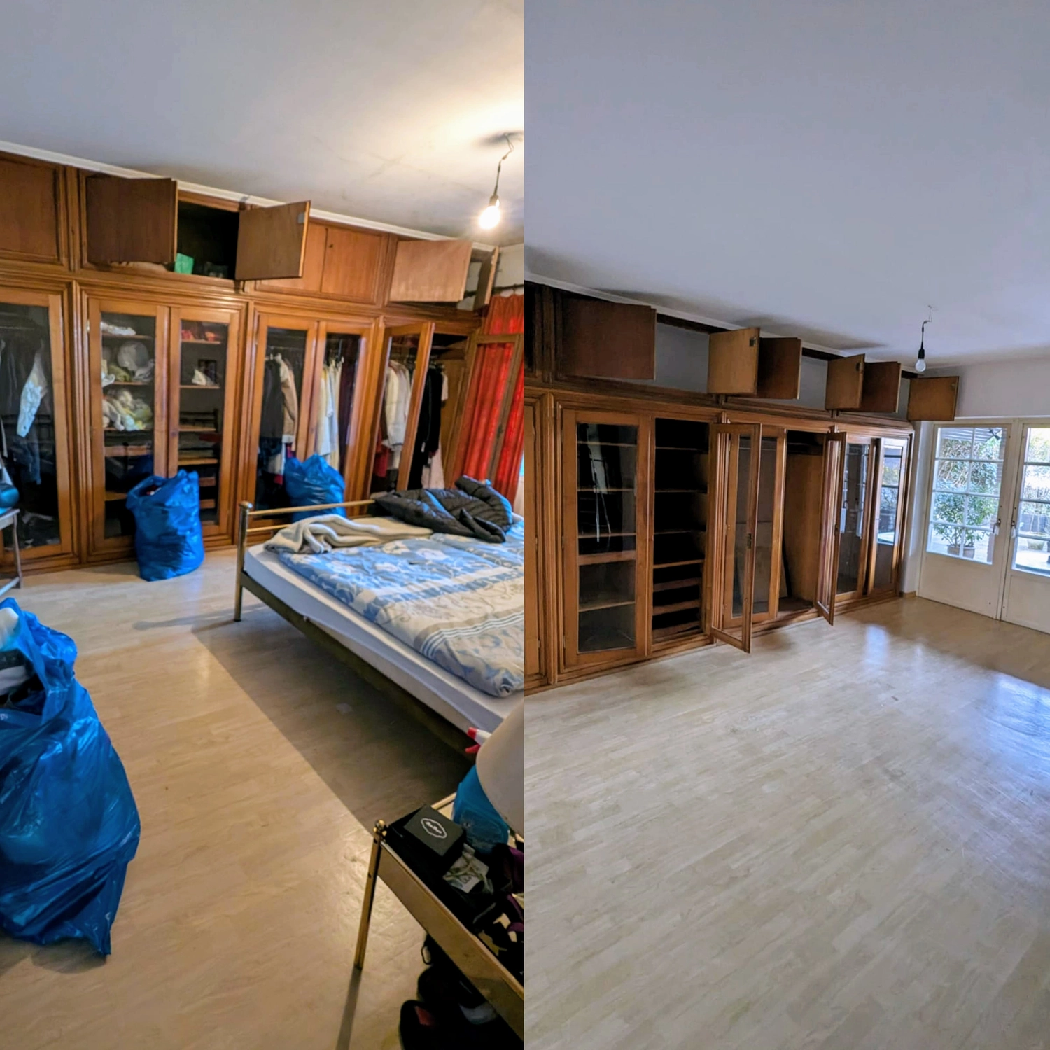 Team Viets - Haushaltsauflösung - vor und nach der Freigabe