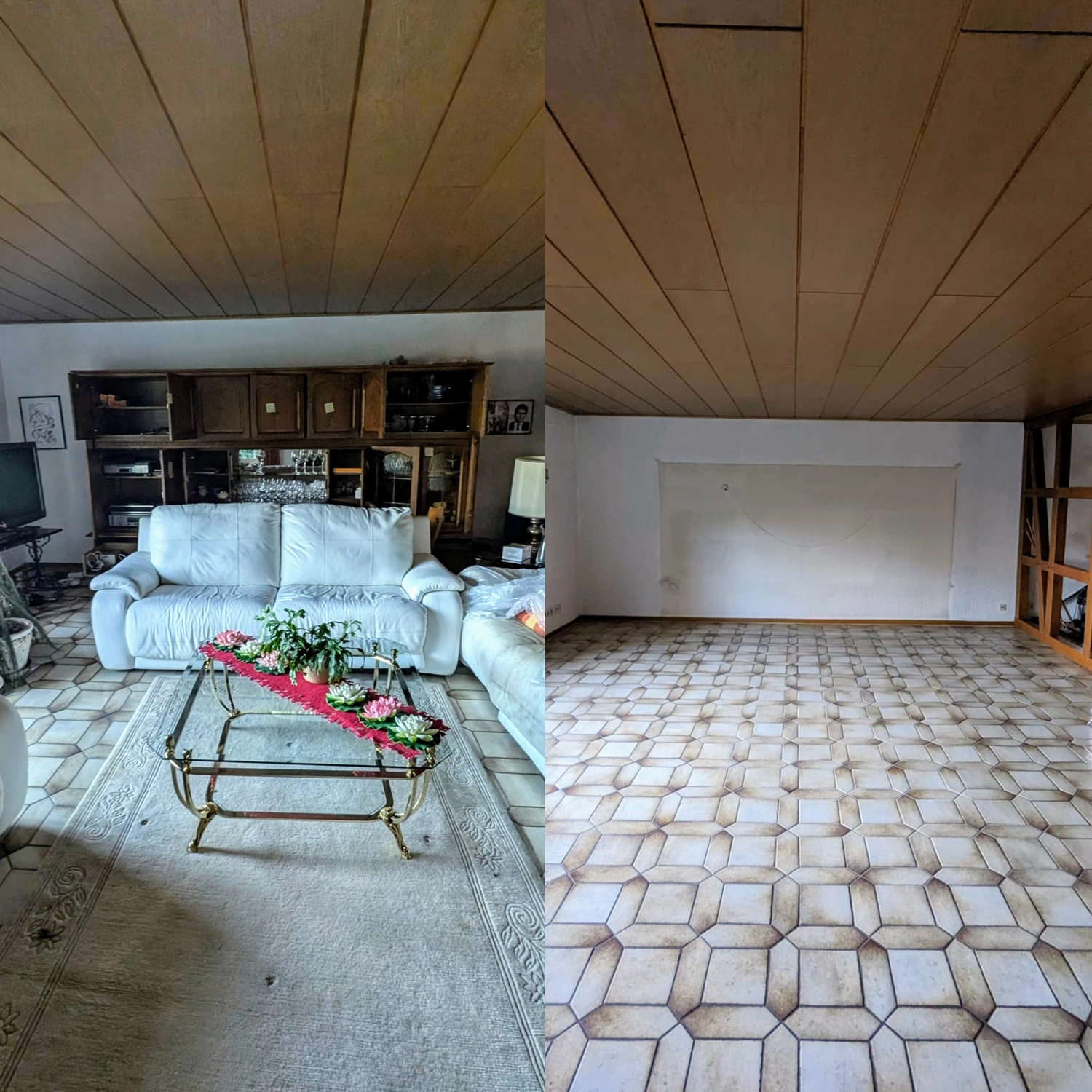 Team Viets - Haushaltsauflösung - Vor und nach dem Möbelumzug