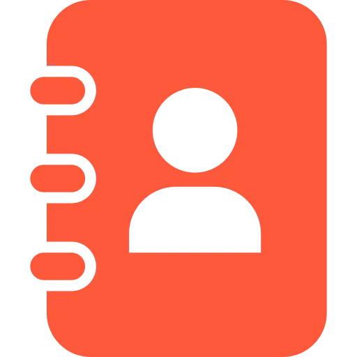 Team Viets - Haushaltsauflösung - Kontaktbuch-Symbol