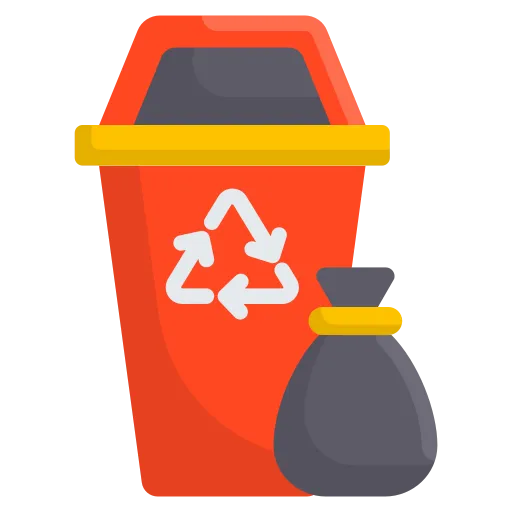 Team Viets - Haushaltsauflösung - Mülleimer-Symbol